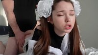 Киска с несколькими чешуйками делает ее красивее перед барменами